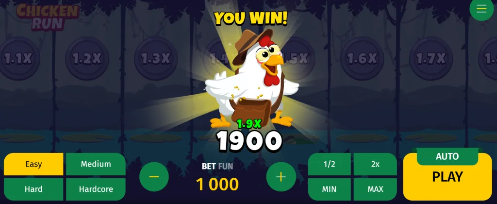 Chicken Run game casino