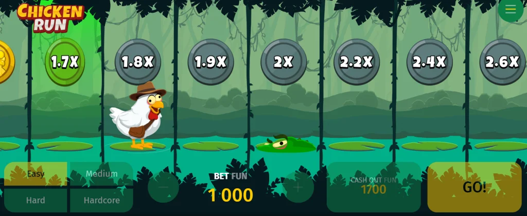 Chicken Run game demo